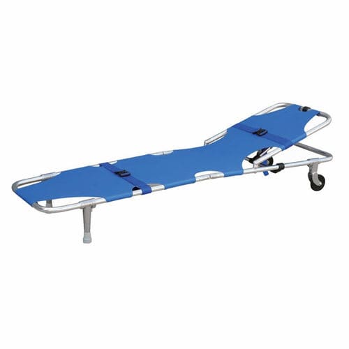 Aluminium Alloy Folding Stretcher with Wheels