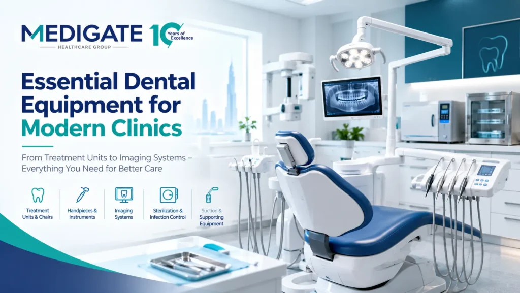 Dental Equipment Suppliers in Dubai: A Guide for Dental Clinics and Healthcare Facilities